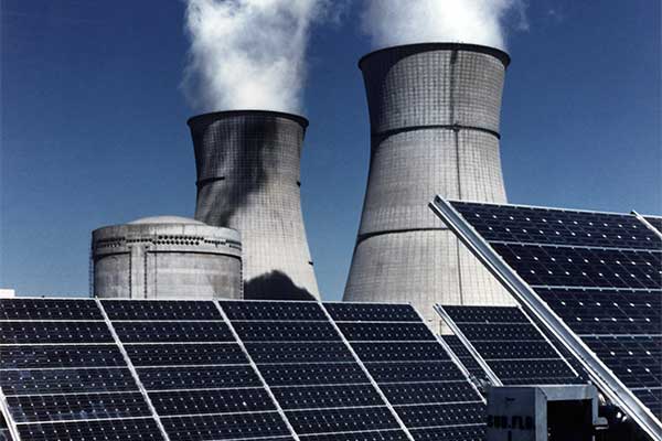 Residential rooftop solar installation